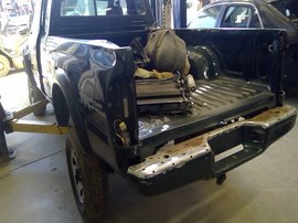 2001 TOYOTA TACOMA, GREEN, SR5 MODEL, EXTD CAB, 3.4L, AT, 4WD.  Z26342